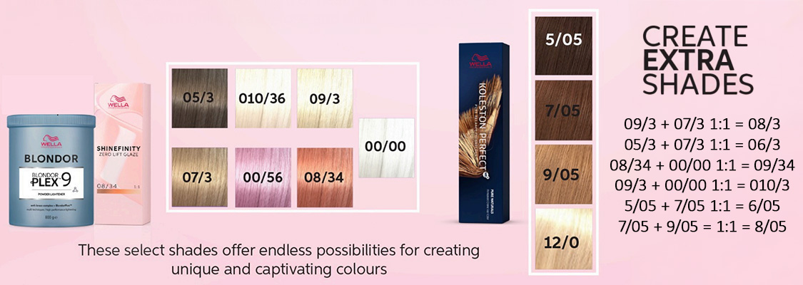 Wella one palette limitless looks golden hour palette